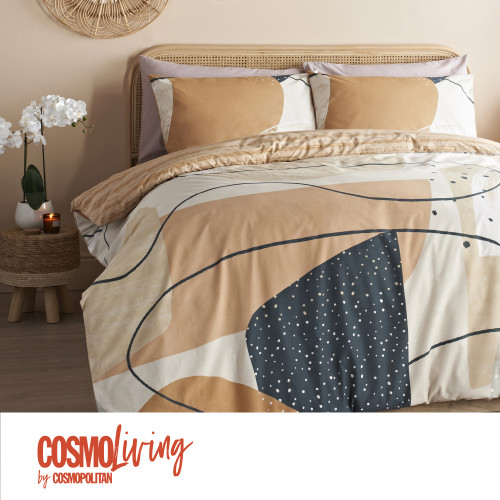 Cosmo Living Sunset Abstract Duvet Set - Single