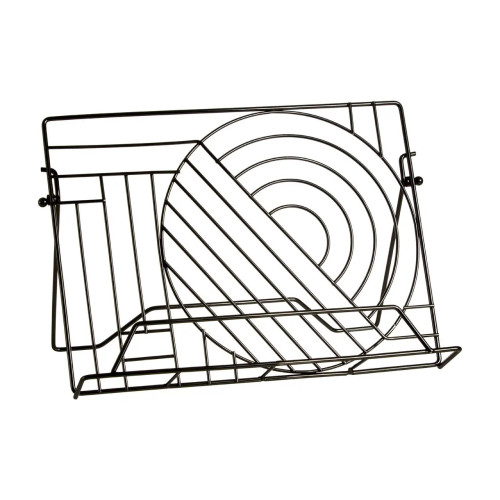 Black Nickel Finish Cookbook Stand (D17 x W32 x H21cm)