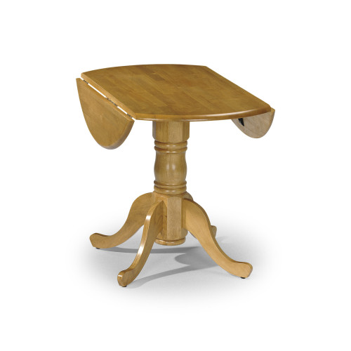 Dundee Lacquered Rubberwood Round Dining Table (D91 x W91 x H74cm)