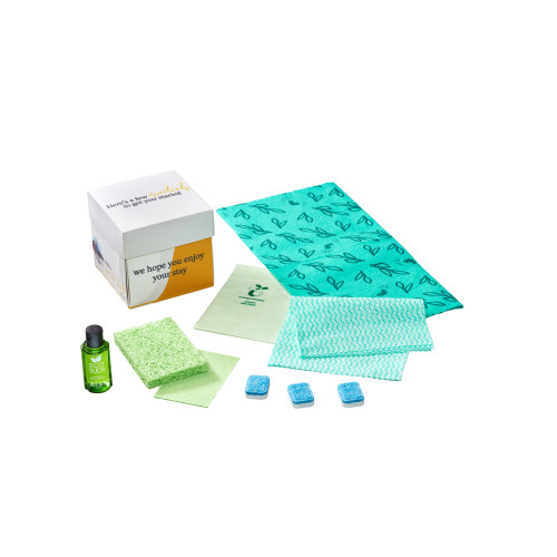 Dale Leisure Branded Eco Origami Cleaning Welcome Box (Box of 48)