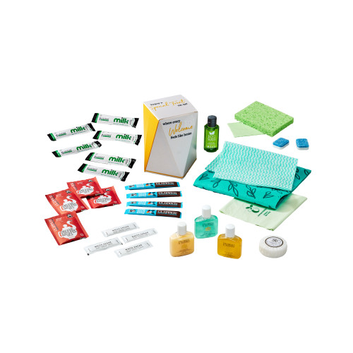 Dale Leisure Branded Eco Faceted Essentials & Amenities Welcome Box (Box of 28)
