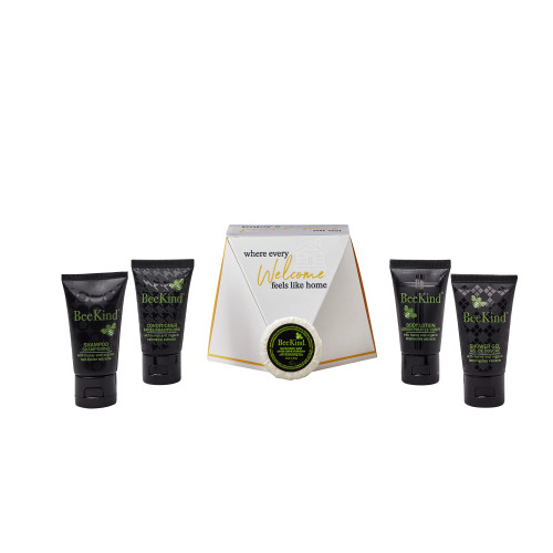 Dale Leisure Branded Baby Faceted Toiletries Welcome Pack (Box of 28) - BeeKind