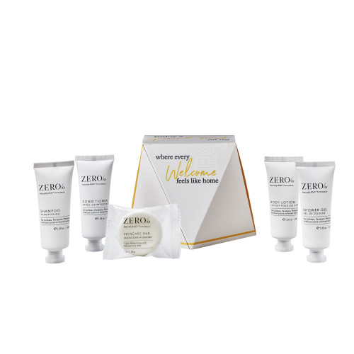 Dale Leisure Branded Baby Faceted Toiletries Welcome Pack (Box of 28) - Zero%