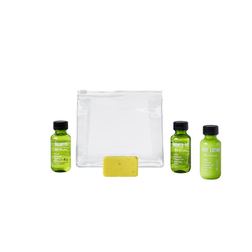 Grip Lock Bag Toiletries Welcome Pack (Box of 50) - Greener Lifestyle Bottle