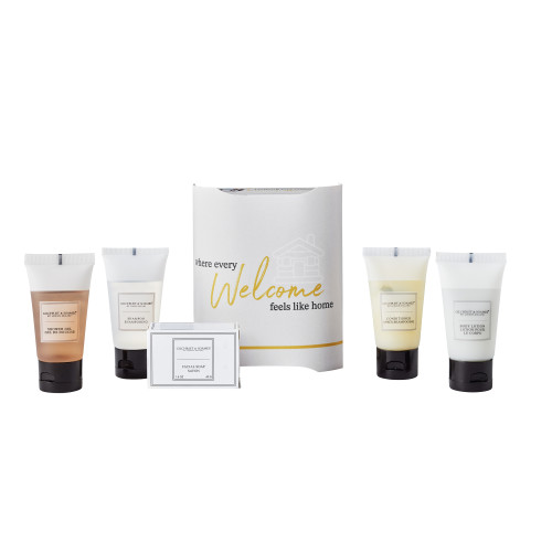 Dale Leisure Branded Tunnel Toiletries Welcome Pack (Box of 56) - London Collection Tube