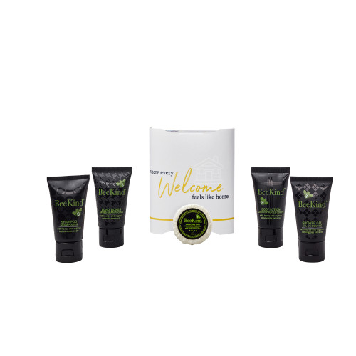 Dale Leisure Branded Tunnel Toiletries Welcome Pack (Box of 56) - BeeKind