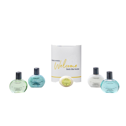 Dale Leisure Branded Tunnel Toiletries Welcome Pack (Box of 56) - Spa Therapy