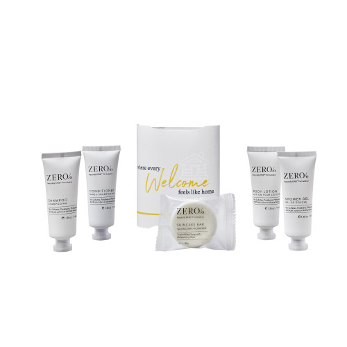 Dale Leisure Branded Tunnel Toiletries Welcome Pack (Box of 56) - Zero%