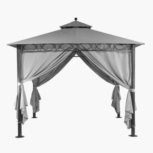 Dubai Gazebo 3 x 3m - Grey