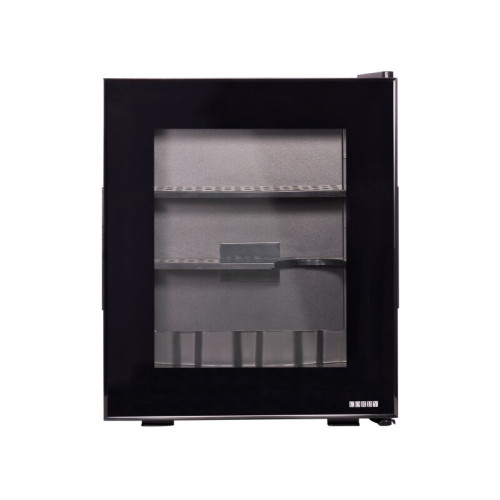 Corby of Windsor Eton E Freestanding 10 Litre Mini Bar (H44 x W36 x D28cm) - Glass Fronted with Black Interior