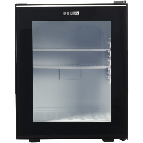 Corby of Windsor Eton Freestanding 35 Litre Mini Bar (H48.5 x W38.5 x D45cm) - Glass Fronted with White Interior