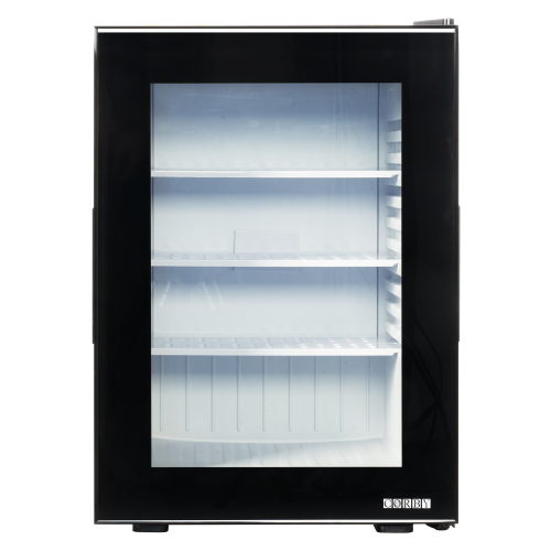 Corby of Windsor Eton Freestanding 40 Litre Mini Bar (H57 x W40 x D41cm) - Glass Fronted with White Interior