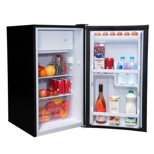 SIA Freestanding Undercounter Fridge Freezer with Ice Box (H84.5 x W47.5 x D55cm) - Black