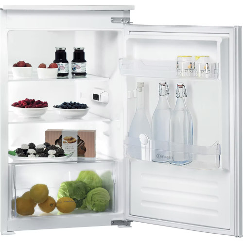 Indesit Integrated Tall Larder Fridge with Low Frost (H87.3 x W54 x D54.5cm) - White