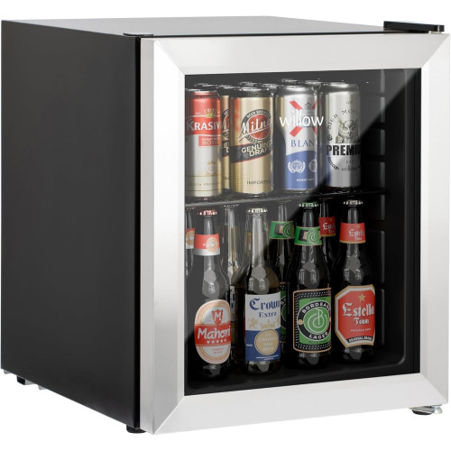 Willow Freestanding Mini Fridge (H51 x W47.9 x D44.7cm) - Black