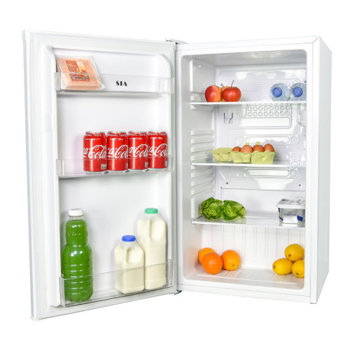 SIA Freestanding Undercounter Larder Fridge (H84.5 x W47.9 x D44.7cm) - White