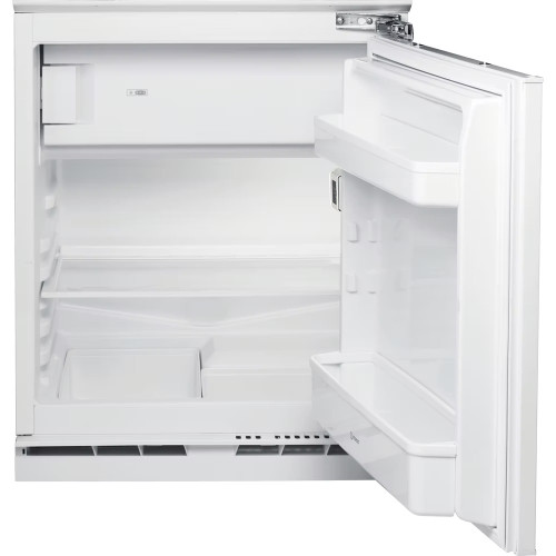 Indesit Integrated Undercounter Fridge with Ice Box (H81.9 x W59.7 x D54.5cm) - Steel
