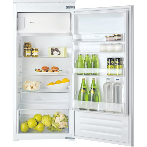 Hotpoint Integrated Tall Fridge with Ice Box (H122 x W54 x D54.5cm) - White