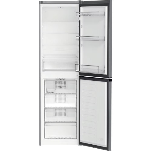 Hotpoint Freestanding 50|50 Fridge Freezer with No Frost (H182.4 x W54 x D57.5cm) - Silver
