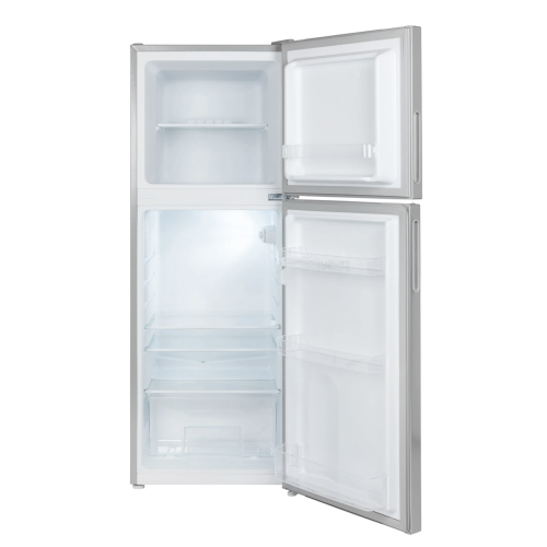 Willow Freestanding 70|30 Top Mounted Fridge Freezer (H128.2 x W47.5 x D52.7cm) - Silver
