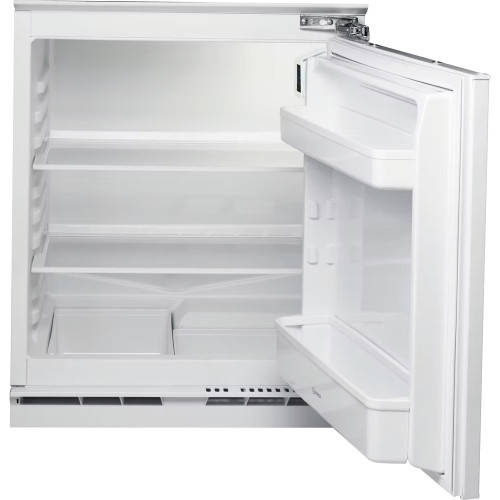 Indesit Integrated Undercounter Larder Fridge with Low Frost 144 Litres (H81.9 x W59.7 x D54.5cm) - Steel