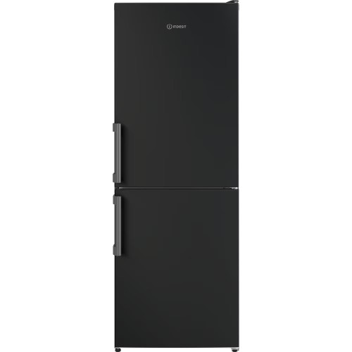 Indesit Freestanding 60|40 Fridge Freezer with Low Frost (H152.8 x W54 x D57.5cm) - Black