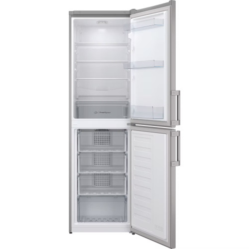 Indesit Freestanding 60|40 Fridge Freezer with Low Frost (H182.4 x W54 x D57.5cm) - Silver