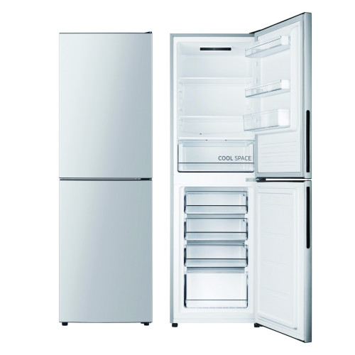 SIA Freestanding 50/50 Silver Fridge Freezer (176 x 54.5 x 55cm)