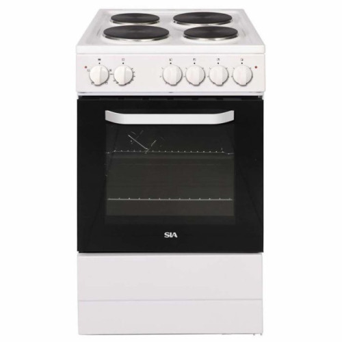 SIA Freestanding White Electric Cooker (59.8 x 59.6 x 90cm)