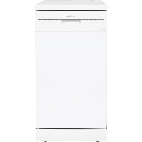 Willow Freestanding Slimline Dishwasher (H84.5 x W44.8 x D60cm) - White