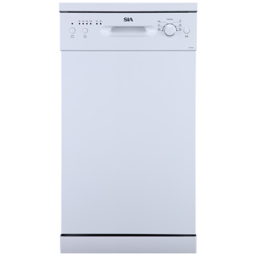 SIA Freestanding White Full Size Dishwashers (84.5 x 59.8 x 60cm)