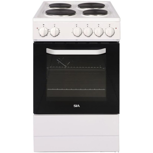 SIA Freestanding White Cooker (90 x 50 x 60cm)