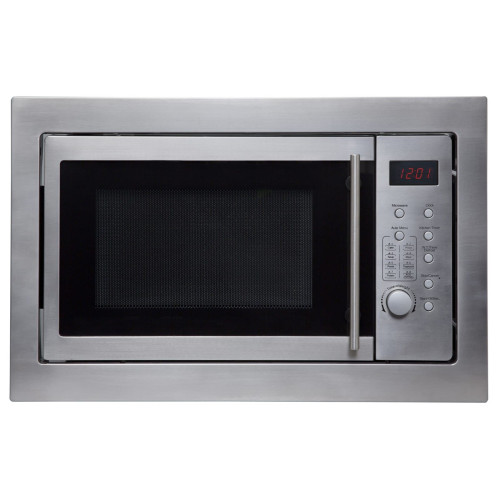SIA Integrated Microwave Oven 700w | 20 Litre (H38.4 x W59.5 x D36.6cm) - Stainless Steel