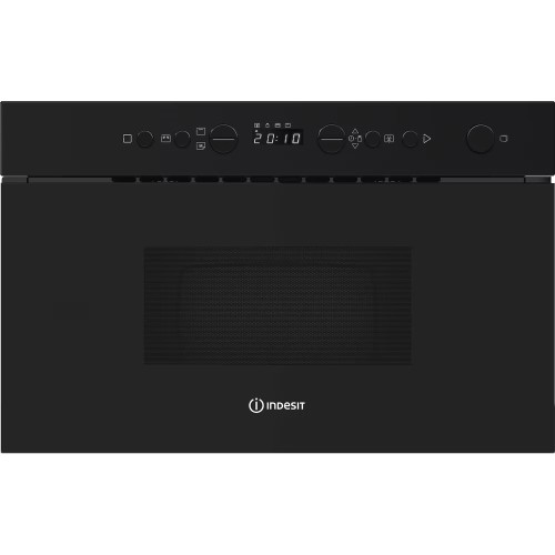Indesit Integrated Mircowave Oven with Grill 700w | 22 Litre (H38.2 x W59.5 x D32cm) - Black