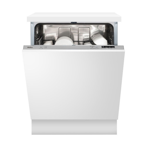 Amica White Integrated Dishwasher Full Size