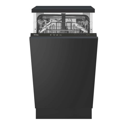 Matrix Black Integrated Dishwasher Slimline (H82 x W44.8 x D55cm)