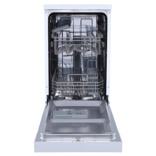 SIA Freestanding White Slimline Dishwasher (84.5 x 44.8 x 62cm)