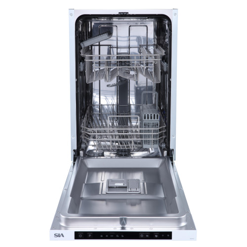 SIA Integrated White Slimline Dishwasher (81.5 x 44.8 x 55cm)