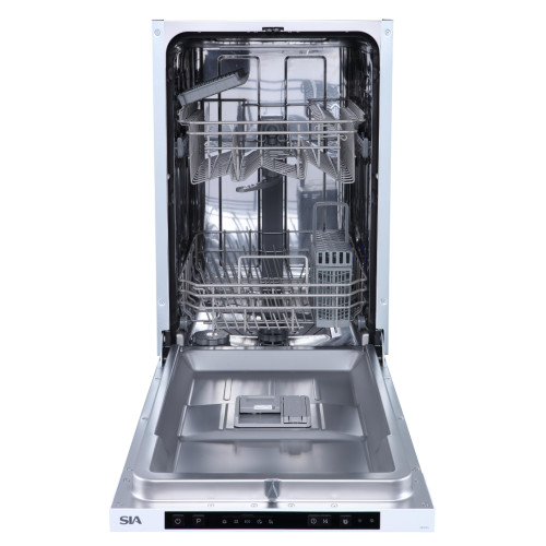 SIA Integrated Slimline Dishwasher (H81.5 x W44.8 x D55cm) - White