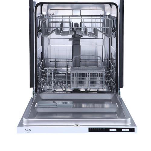 SIA Integrated White Full Size Dishwasher (81.5 x 59.8 x 55cm)