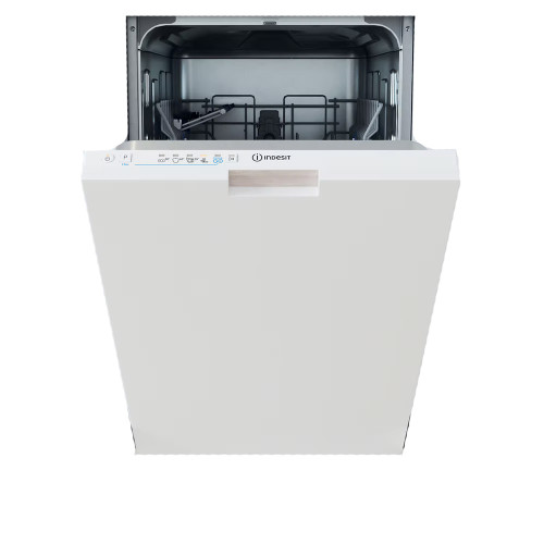Indesit Integrated Slimline Dishwasher with Push & Go (H82 x W44.8 x D55.5cm) - White