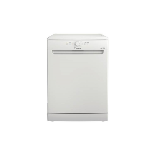 Indesit Freestanding Full Size Dishwasher with Push & Go (H85 x W60 x D59cm) - White