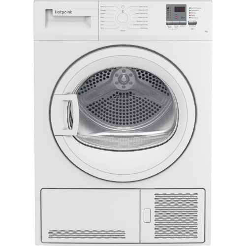 Hotpoint Freestanding Condenser Sensor Tumble Dryer 8kg (H84.6 x W59.7 x D56.8cm) - White
