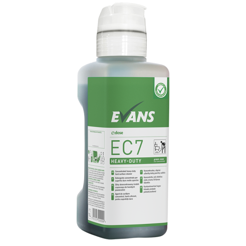 Evans Vanodine Super Concentrates E:DOSE EC7 Heavy Duty 1 Litre (Box of 4)