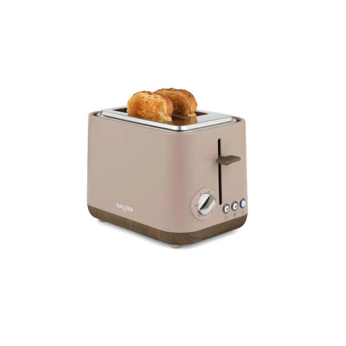 Salter Toronto 2 Slice Toaster 815w - Mocha