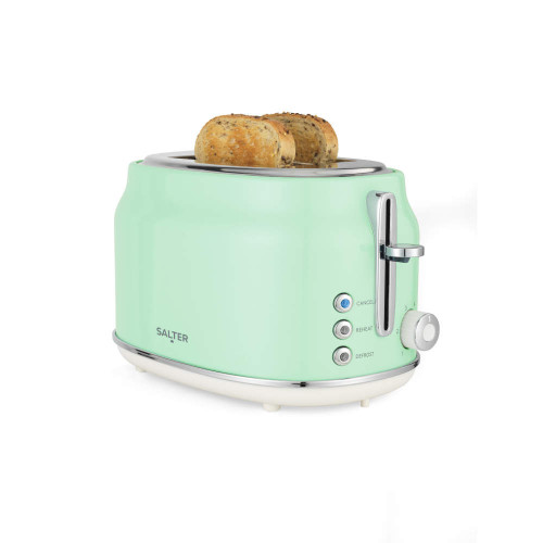 Salter Retro 2 Slice Toaster 815w - Green
