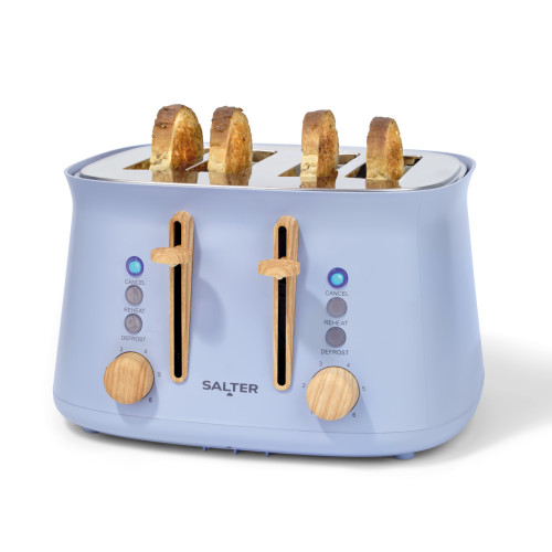Salter Malmo 4 Slice Toaster 1630w - Blue