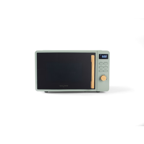 Salter Malmo Microwave 800w | 20 Litre (H25.8 x W45.1 x D31.3cm) - Sage