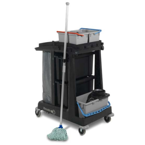 Numatic VersaCare Eco-Matic Trolley comes with Kits SRK14, SRK22 and DTK9 Twist Mop
