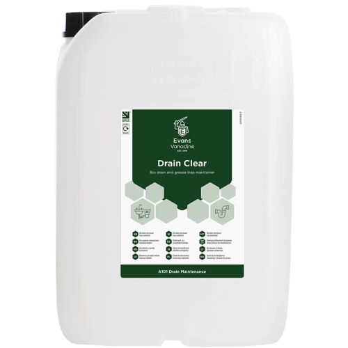 Evans Vanodine Drain Maintenance Bio Drain & Grease Trap Maintainer Solution 10 litre